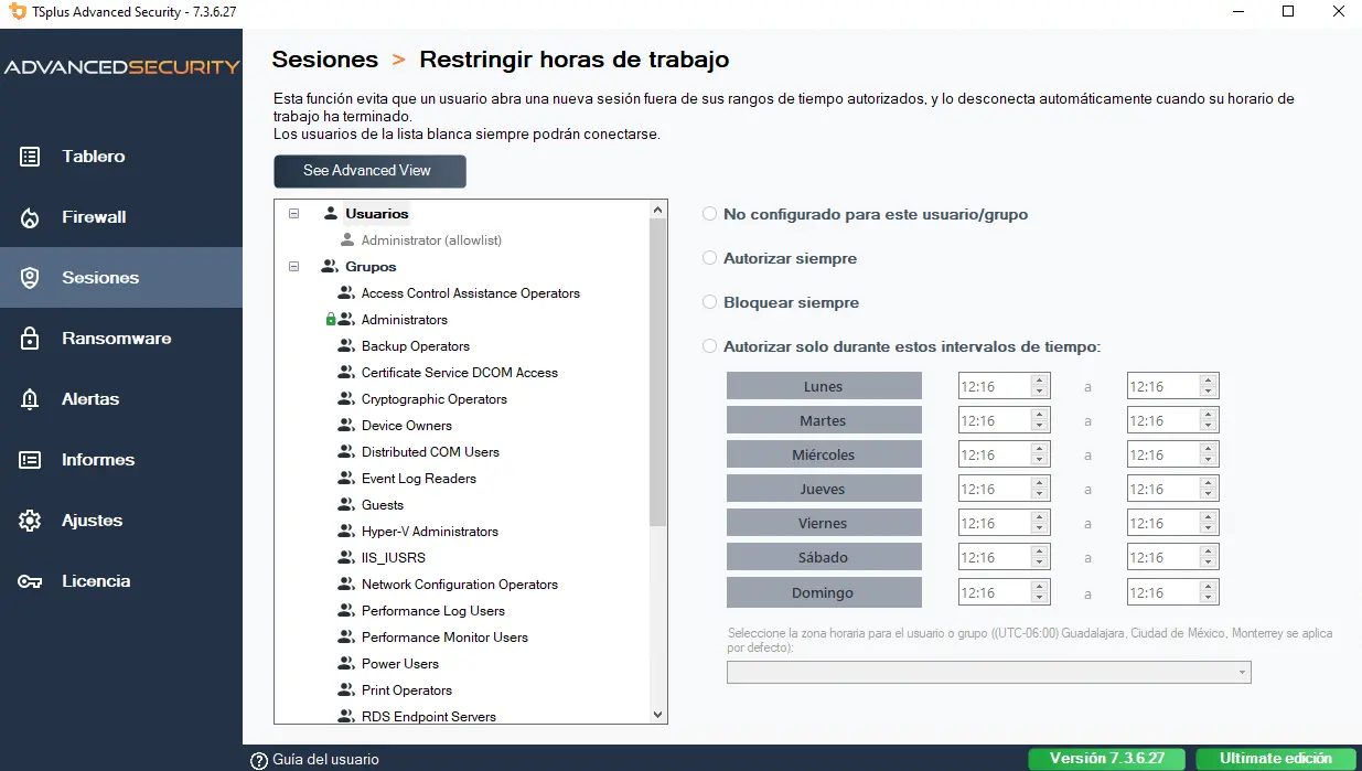 Tsplus-Advanced-Security-Horario